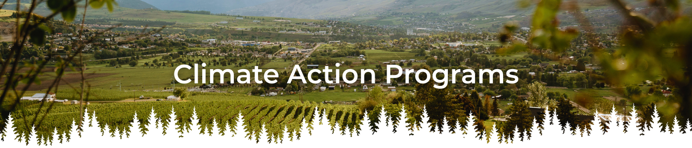 Scenic image of Vernon overlooking vineyards