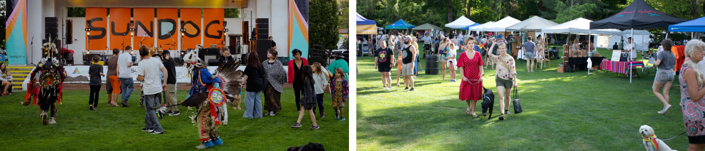 Image from Sundog Music Festival and Polson Artisan Market